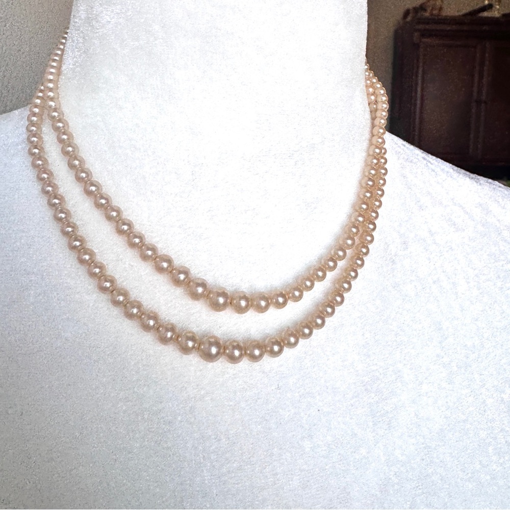 Two sets of Vintage Pearl Necklaces